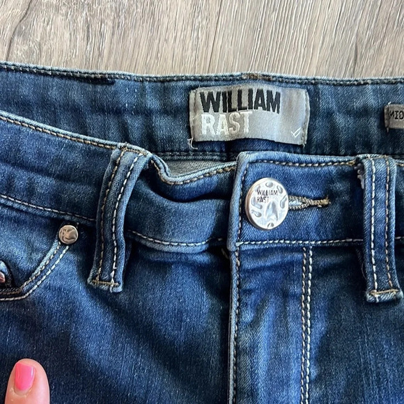 William rast slim leg jeans  size 4 - Picture 7 of 14